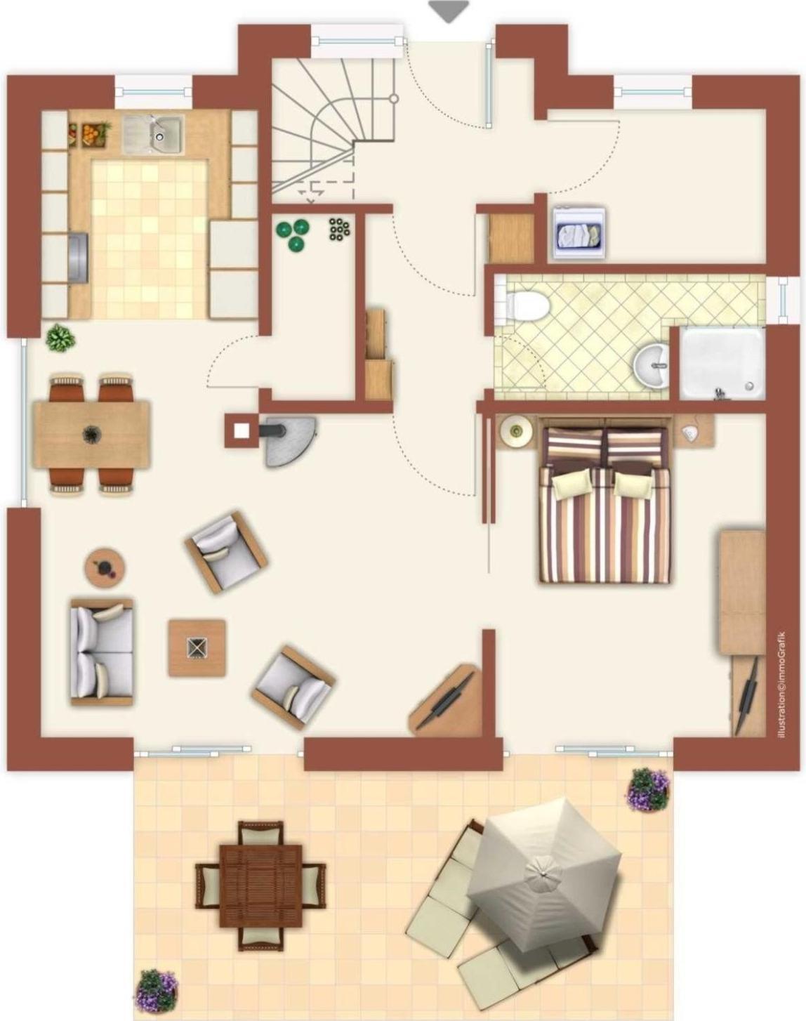 罗斯托克Haus Milena/Jann公寓 外观 照片